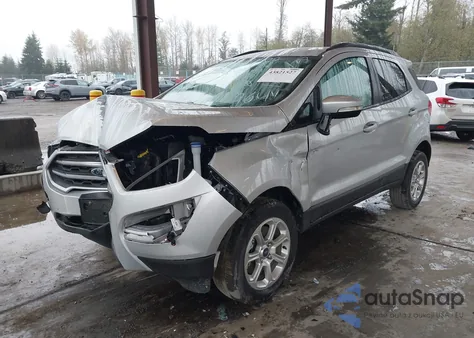 2019 Ford Ecosport Se из США, поврежденный, VIN MAJ6S3GLXKC289644